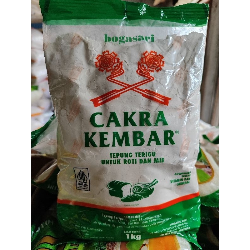 

Tepung Terigu Cakra Kembar 1Kg