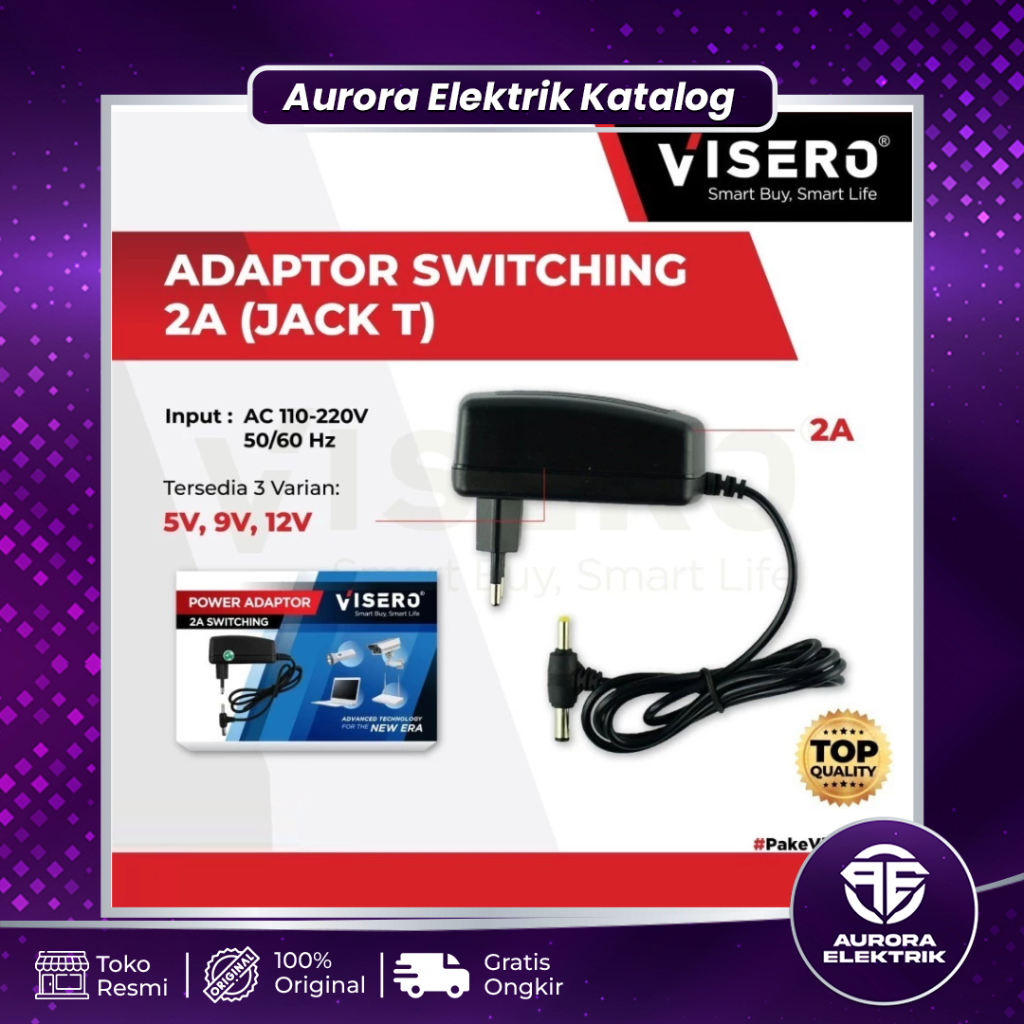 Power Adaptor Switching Jack T VISERO