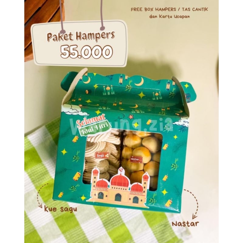 

Hampers Lebaran by Warung Zia (Nastar & Kue Sagu)