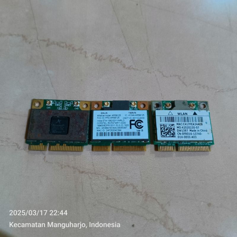 Modul wifi laptop wifi card