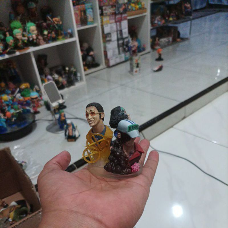 figure 3 kepala admiral rare original lose one piece