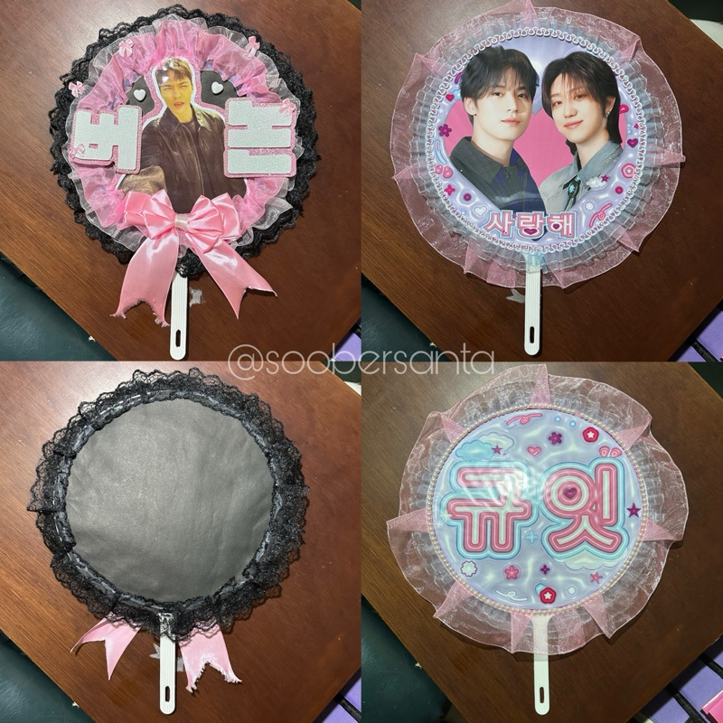 [Ready] HANDFAN UCHIWA KIPAS JEPANG FAN MERCH KIPAS KOREA UCHIWA SEVENTEEN SVT UCHIWA VERNON UCHIWA 