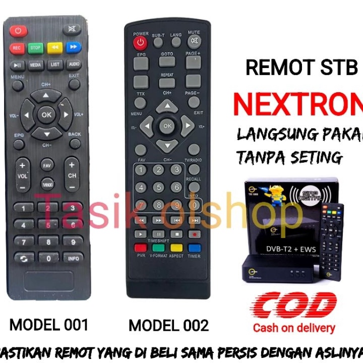 Super Remote Set Top Box Nextron Remot STB Nextron
