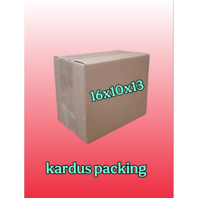 

kardus packing UK 16x10x13 kardus kecil kardus besar