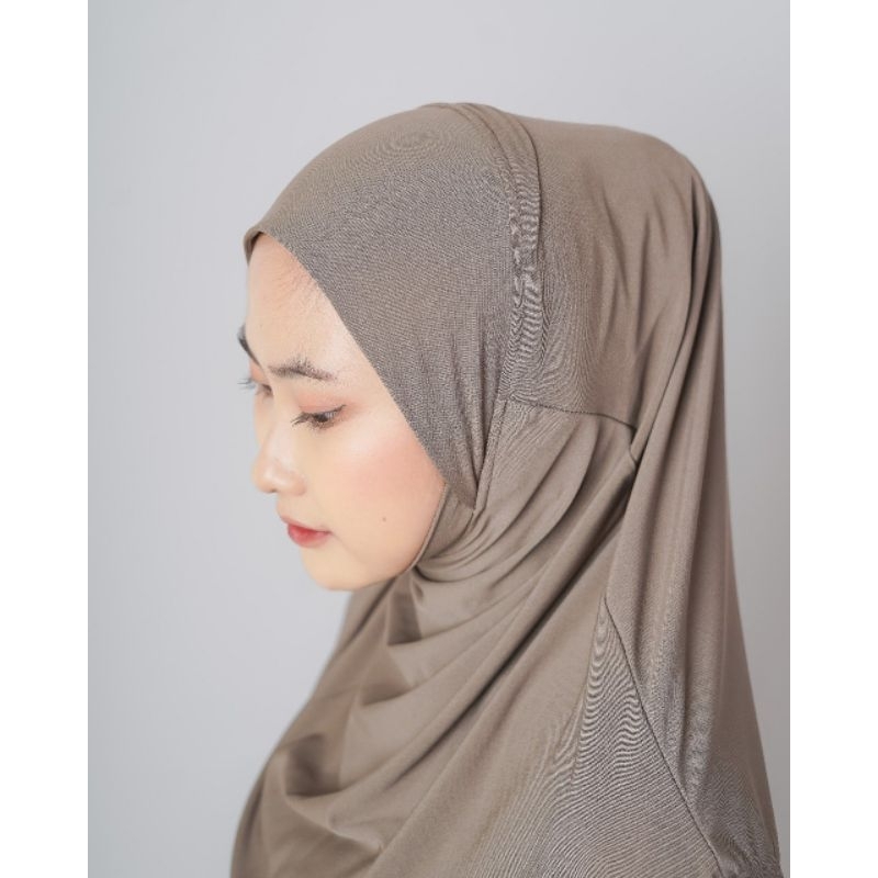 NIKI'S HIJAB INSTAN MECCA | BERGO INNER JERSEY | HIJAB BERGO INNER