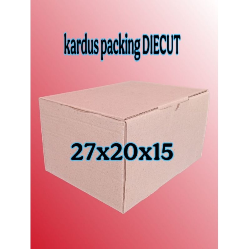 

kardus packing UK 27x20x15 kardus besar kardus kecil