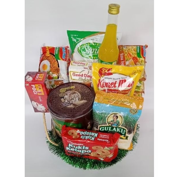 

SIAP KIRIM Parcel SEMBAKO /paket sembako /hampers sembako