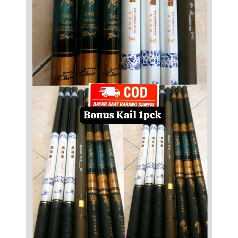 Joran Tegek X1 Kekuatan 10kg 540 made in Japan