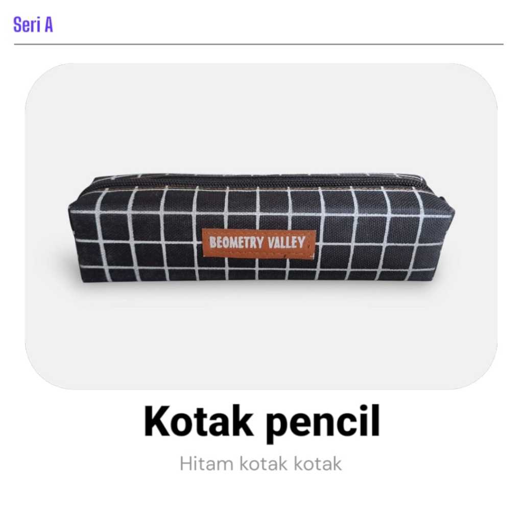 

Kotak pensil, Tempat alat tulis, kanvas dinir