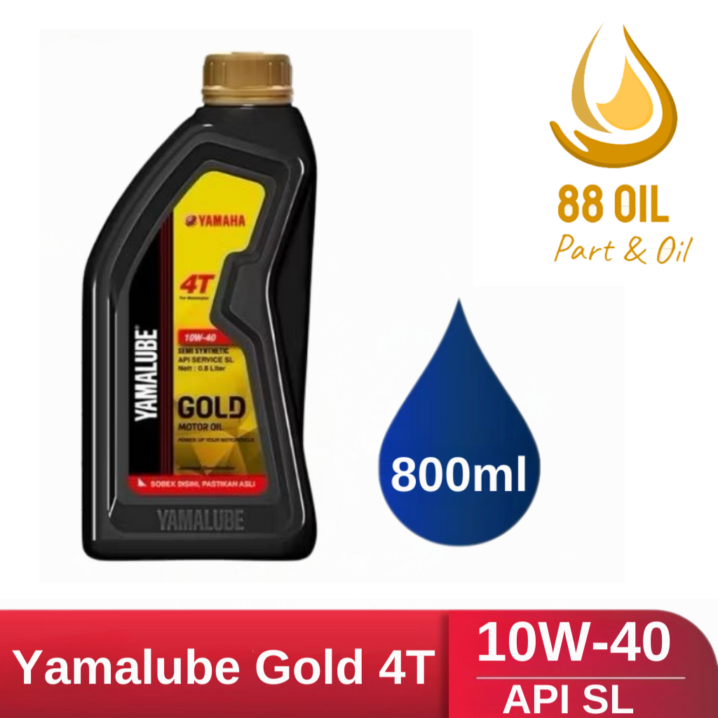 Oli Yamalube Gold 800ML Oli Mesin Motor 4Tak