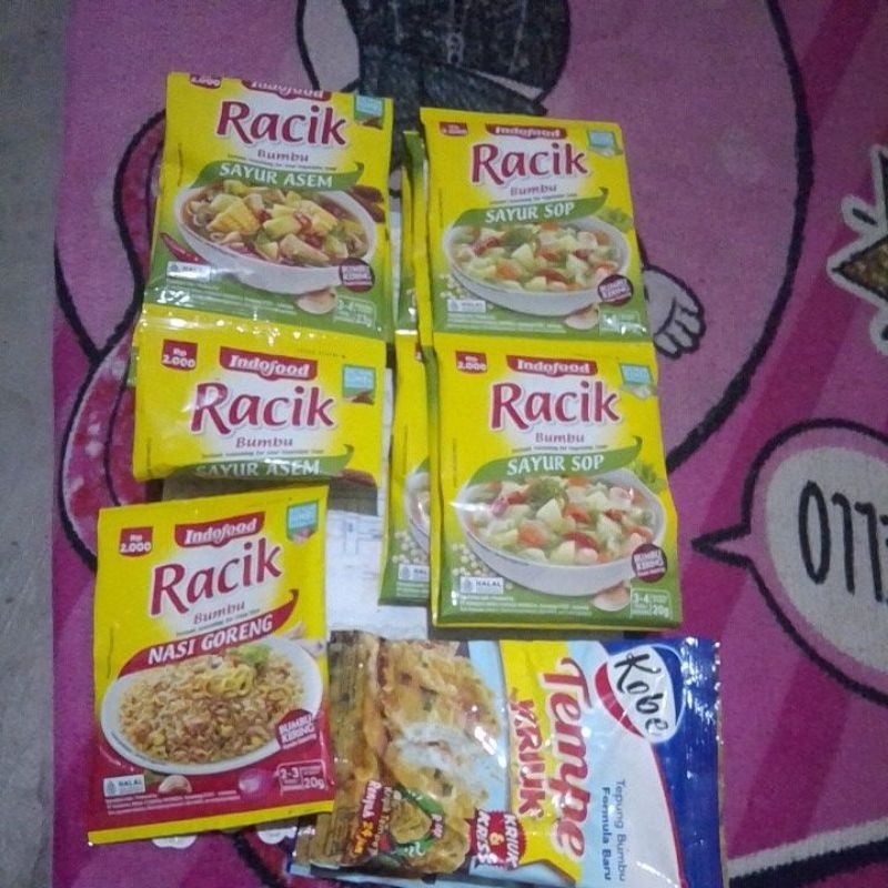 

Racik sayur asem/sayur sop