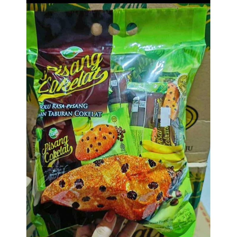 

BALIHAY Bolu Pisang Coklat 10gr perpak isi 24pcs