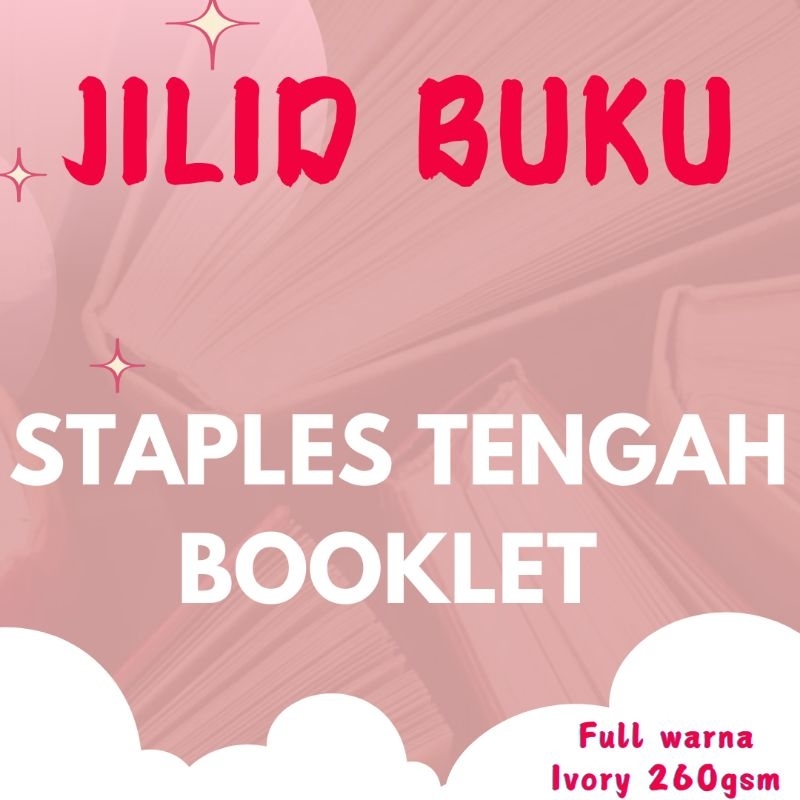 

BOOKLET (FINISHING SAJA) STAPLES TENGAH