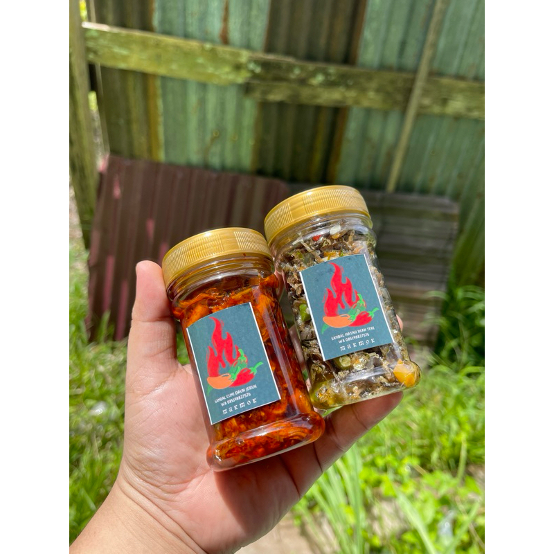 

sambal matah ikan teri