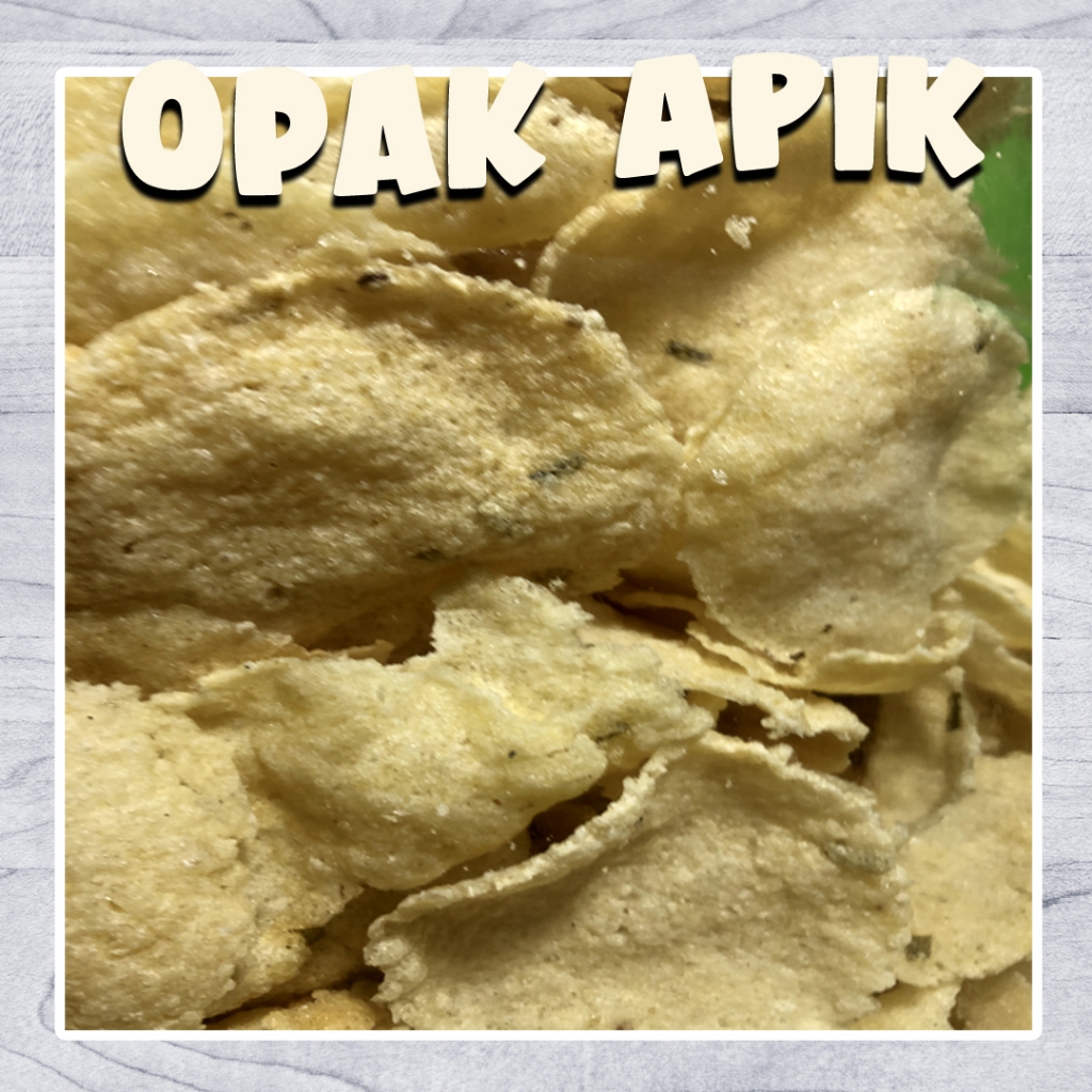 

Opak Singkong Goreng Daun Bawang Grosir Kiloan