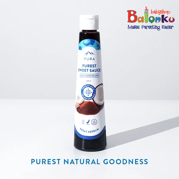 

Pura Kecap Manis (200ml) - Purest Sweet Sauce - Rendah Gula - Organik