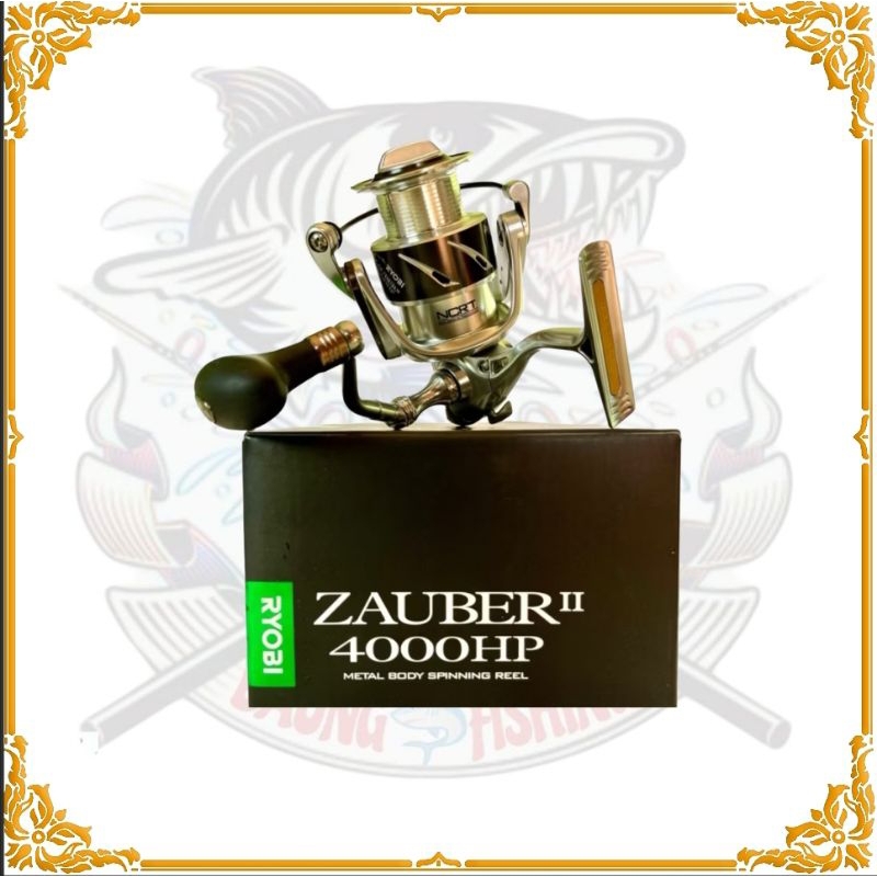 Reel pancing ryobi zauber ii hp 3000 4000 power handle metal body