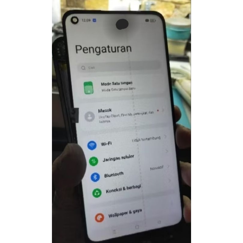 lcd oppo original cabutan oppo a54 4g minus