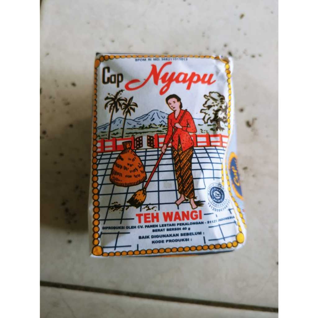 Teh Bubuk Teh Nyapu Wangi Melati 40G