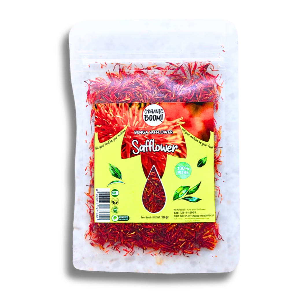

Organic Boom! - Safflower Flower Dried 25g Bunga Saflower Kering