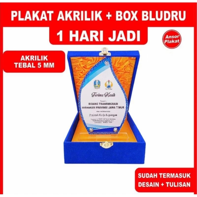 PLAKAT VANDEL  + BOX BLUDRU - 15 X 10 CM