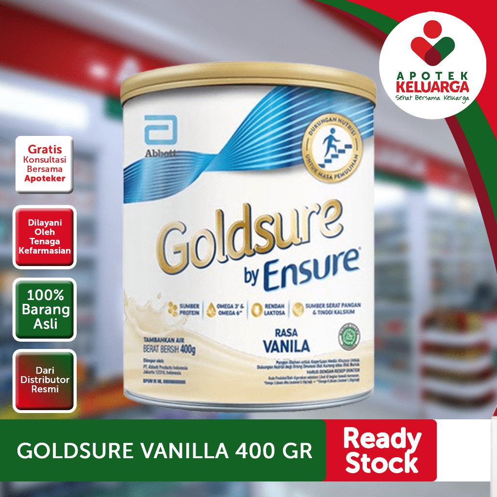 

Goldsure By Ensure Rasa Vanilla 400 g