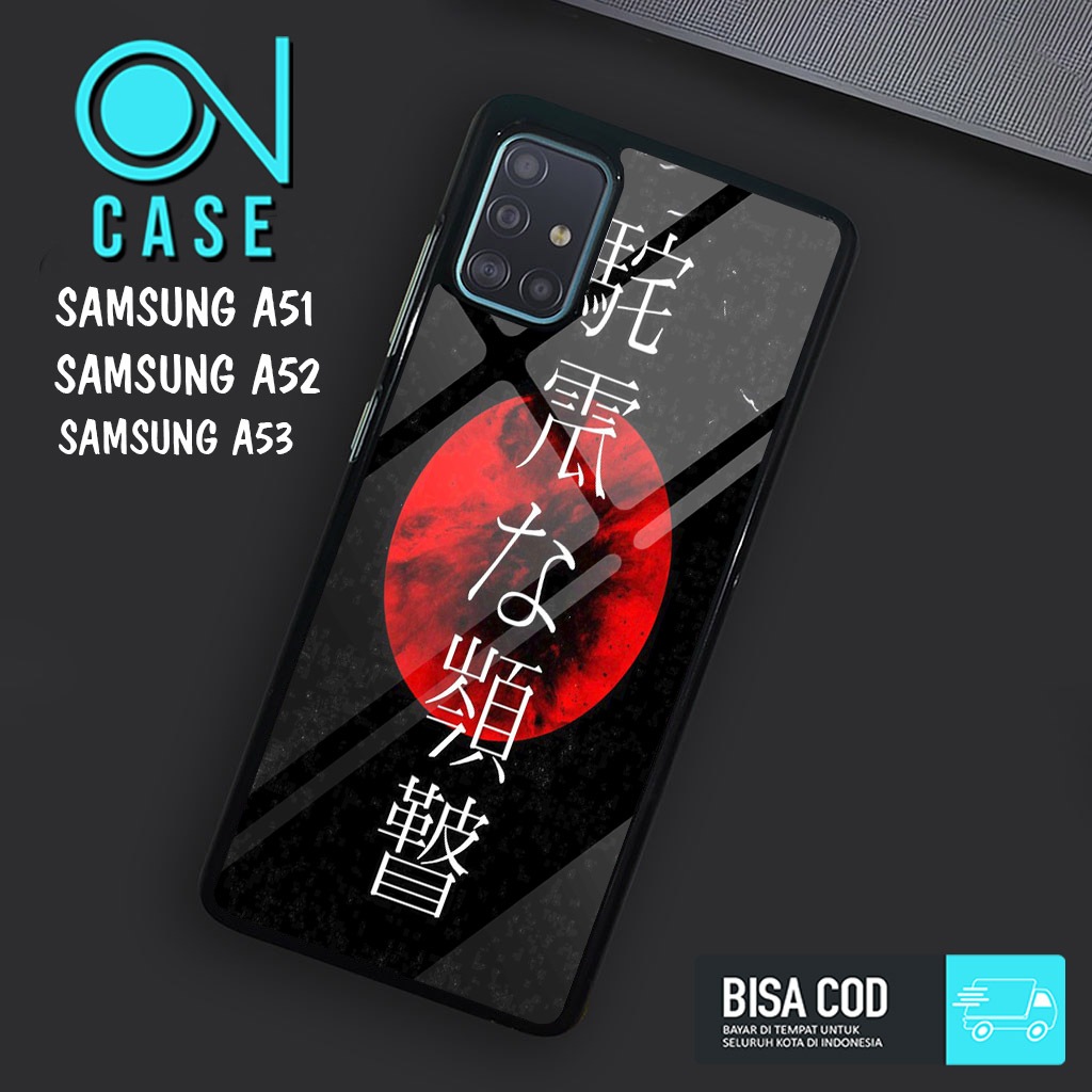 Case Samsung A51 mistercase11 [ tulisan jepang ] Case Hp Glossy Casing Hardcase Softcase Bisa cod