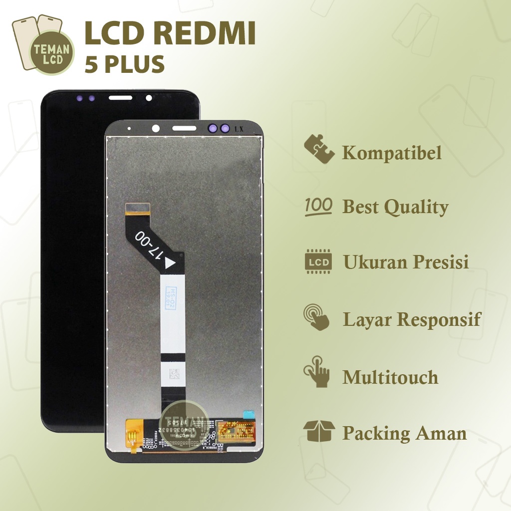 LCD Redmi 5 Plus - Original 100% Fullset Touchscreen