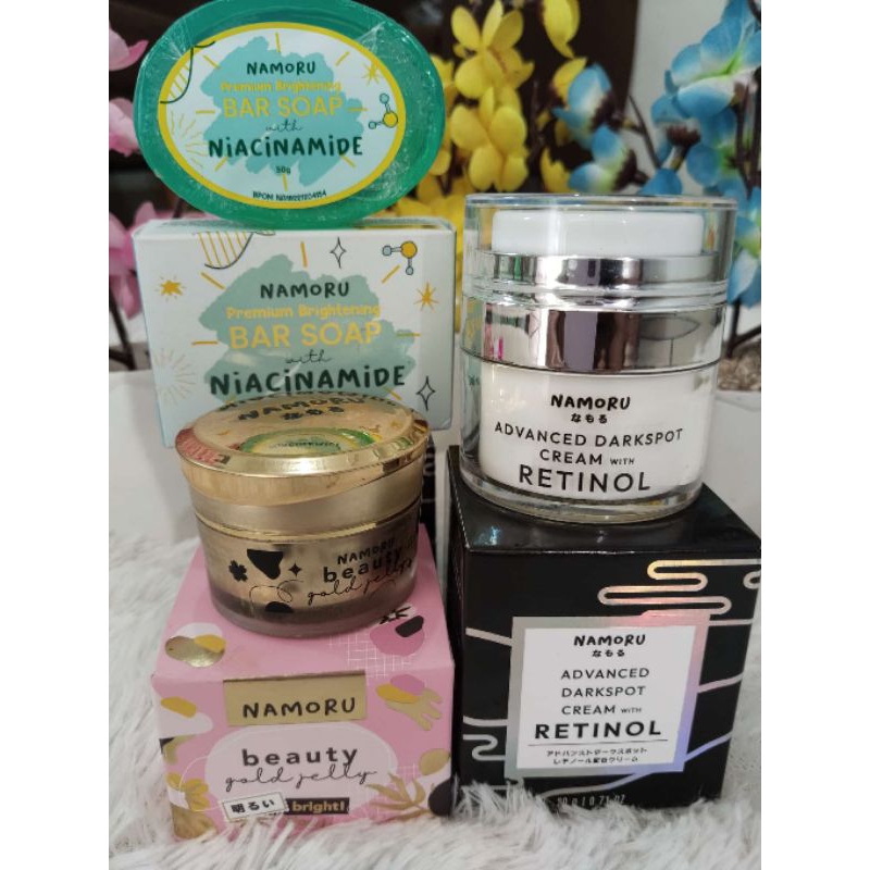 sabun, gold jelly, retinol namoru