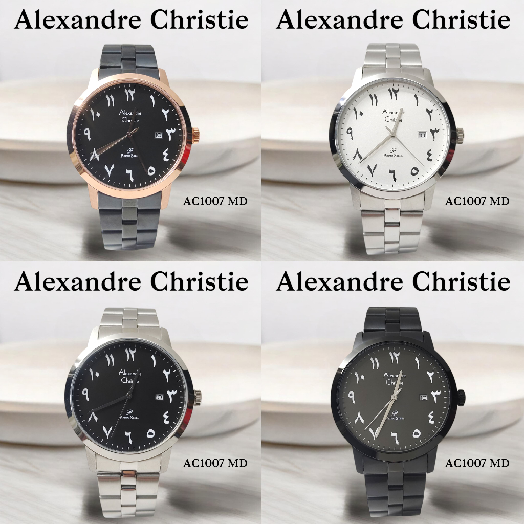 Jam Pria Alexandre Christie AC1007 AC 1007 Arabic Original Garansi Resmi Alexander Christi