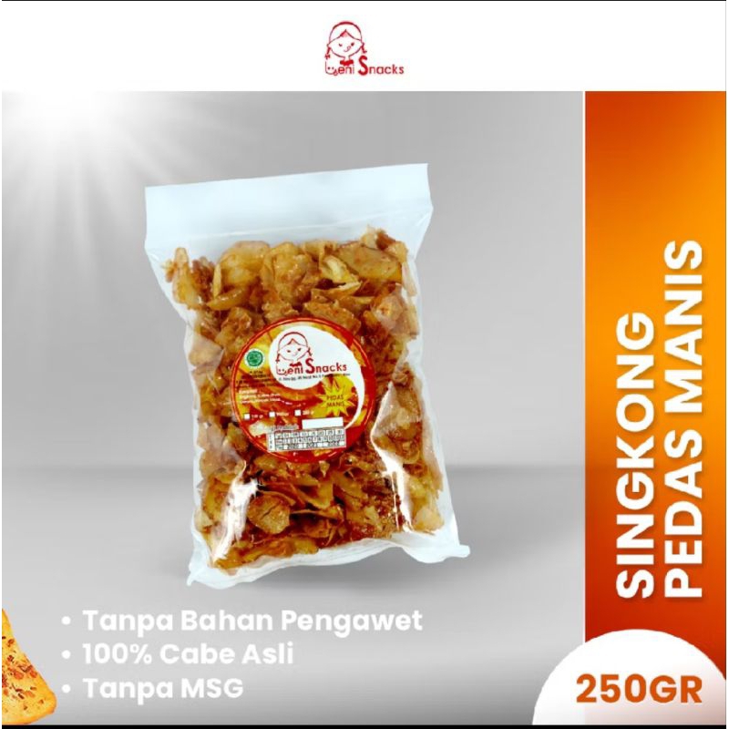 

Leni Snacks Singkong Pedes Manis 250 Gr Traditional pack (BISA COD)