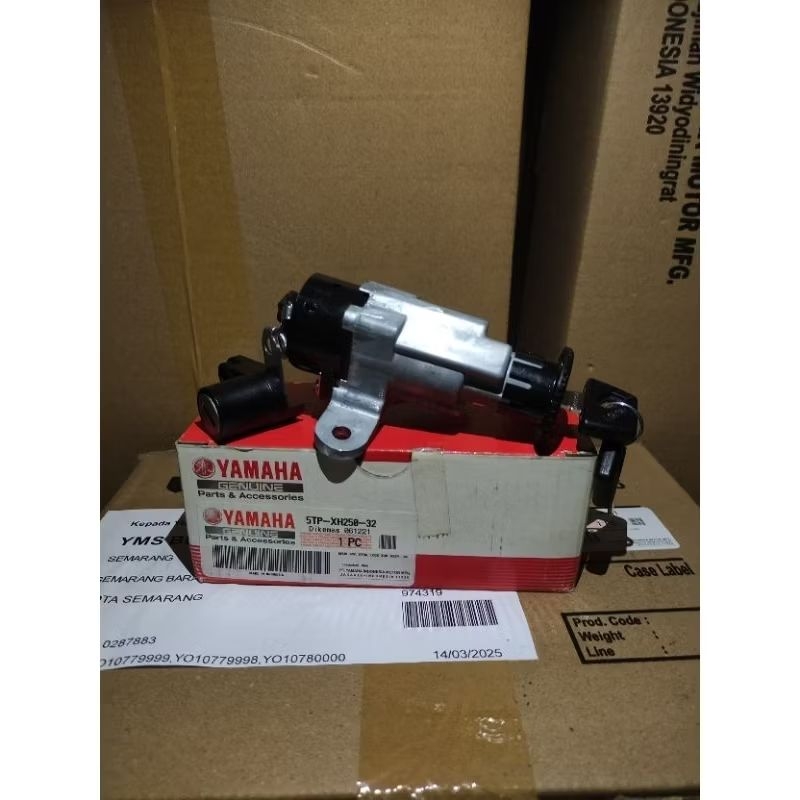 KUNCI KONTAK SET JUPITER Z / MAIN SW STRG LOCK ORIGINAL YAMAHA 5TP-XH250-32