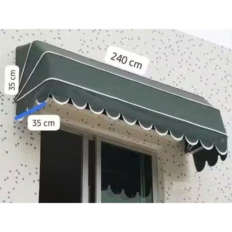 Rangka Kanopi Kain Kanopi Jendela Kanopi Konsul