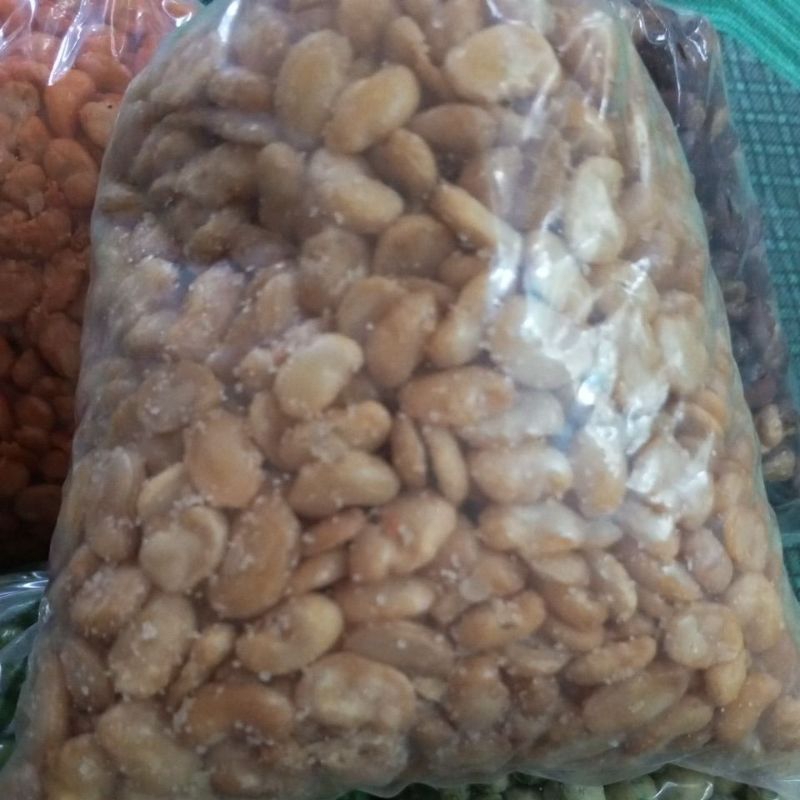 

kacang Mente Koro kupas original kemasan 500 g