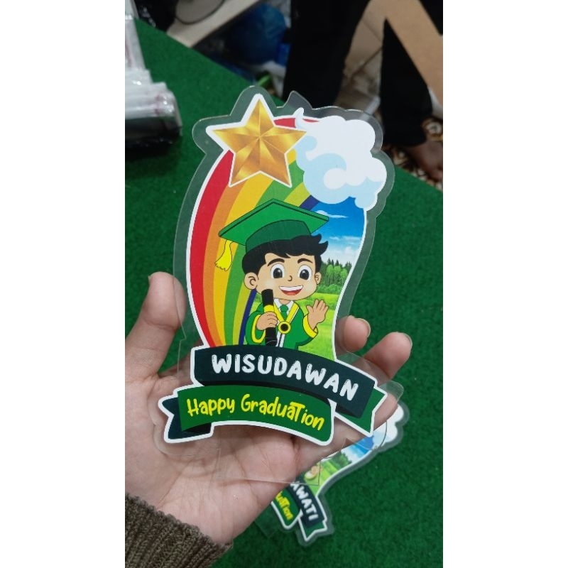 PLAKAT WISUDA TK AKRILIK 2 MM
