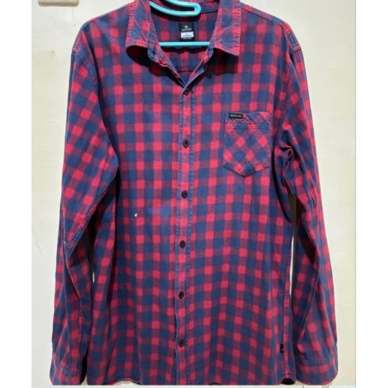 Kemeja Flanel Ripcurl Preloved