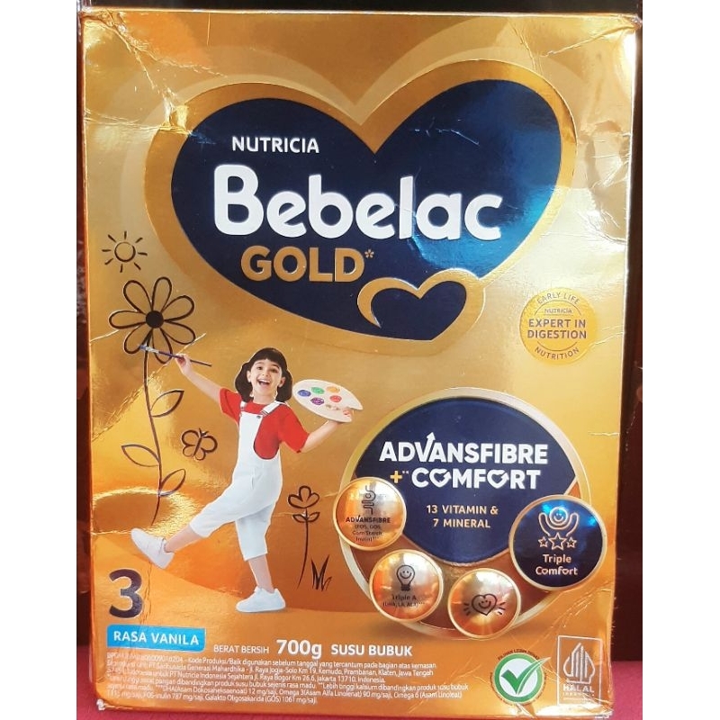 

BEBELAC GOLD 3 VANILA 700G ADVANSFIBRE + COMFORT (RIJEK BOX)