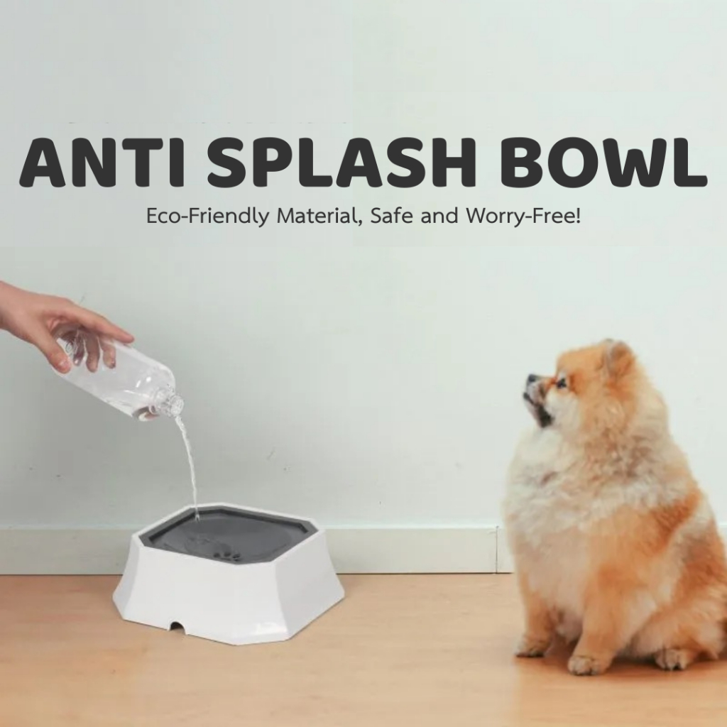 Tempat Minum Anjing Anti Tumpah/ Tempat Minum Hewan/ Mangkok Minum Hewan/ Mangkok Minum Anjing/ Anti
