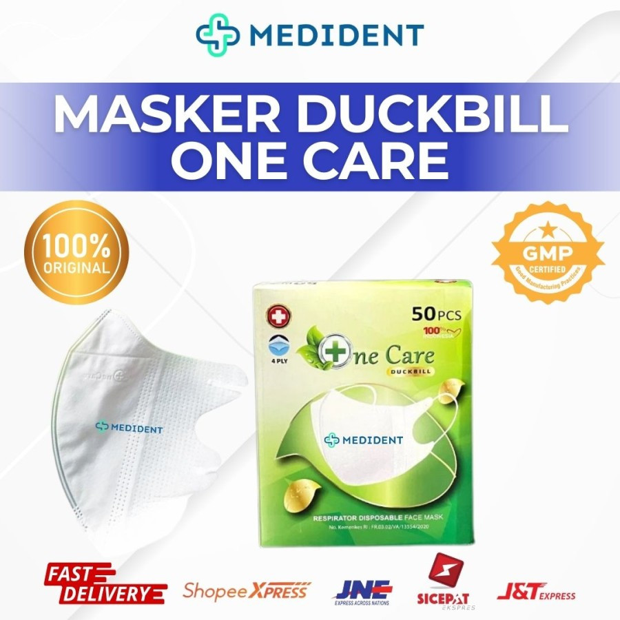 Masker Duckbill One Care / Masker Duckbill / Duckbill One Care /Masker