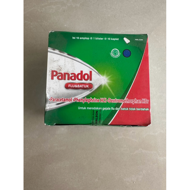PANADOL HIJAU FLU DAN BATUK 1 BOX