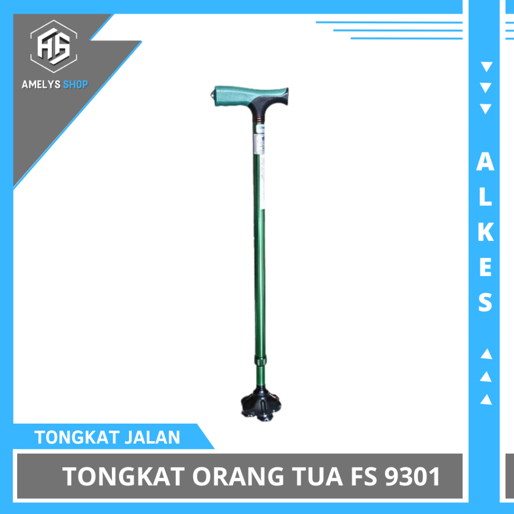 Tongkat Orang Tua Onemed / Tongkat Kaki Satu