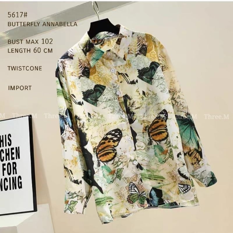 PRELOVED ATASAN WANITA KEMEJA BAHAN SATIN