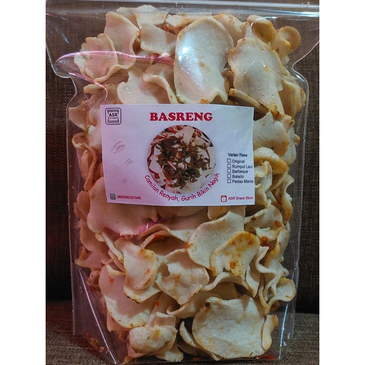 

Basreng Bumbu Seblak Premium Homemade 250 gr