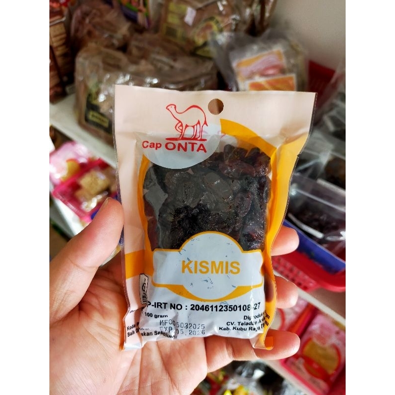

Kismis ONTA 100 Gram