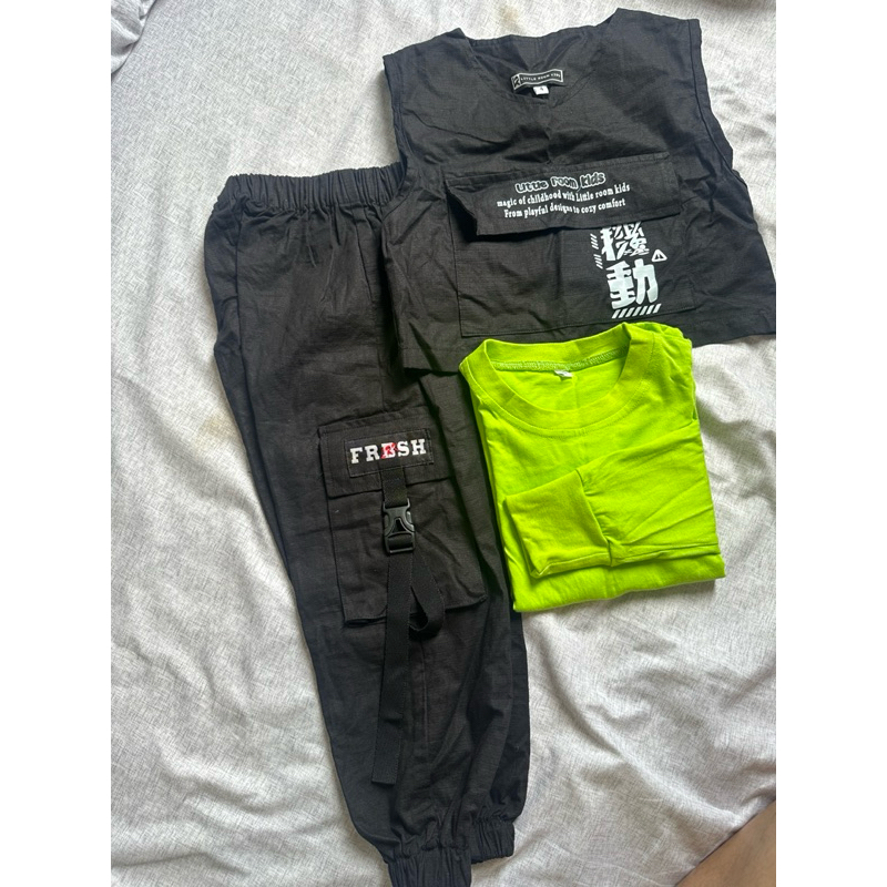 Preloved Set Baju Dance Hiphop anak laki-laki