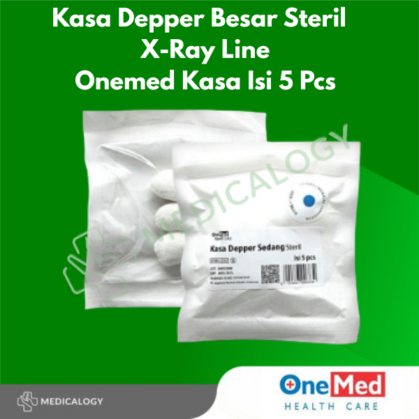 Onemed Kasa Depper Besar Steril  X-Ray  Isi 5 Pcs