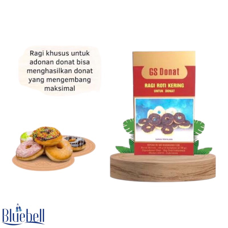 

Big One GS Donat 40 g (isi 4 bungkus x 10 g) Ragi untuk Donut