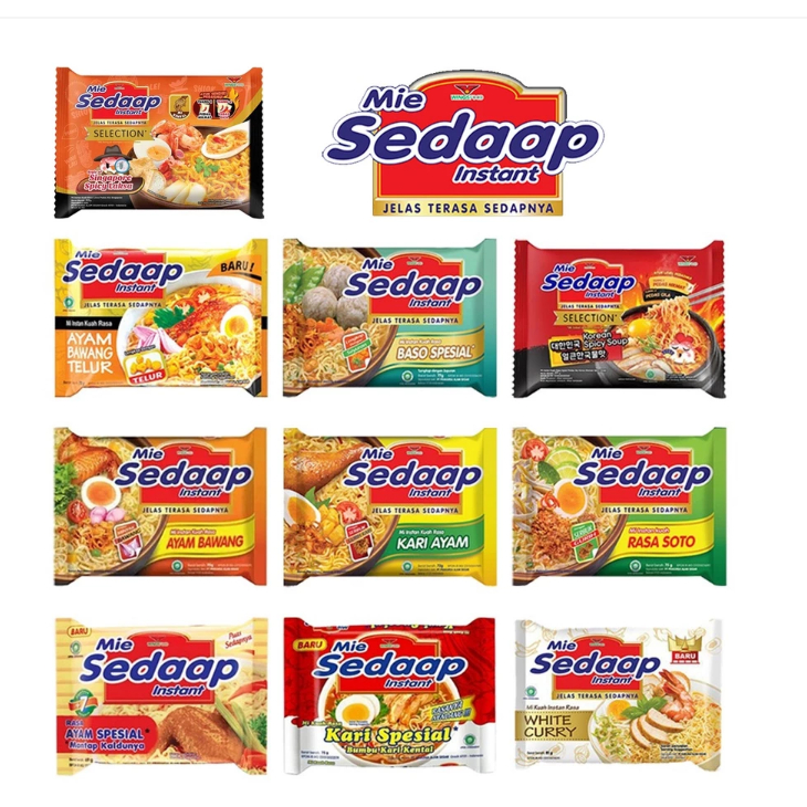 

MIE SEDAAP SEMUA RASA