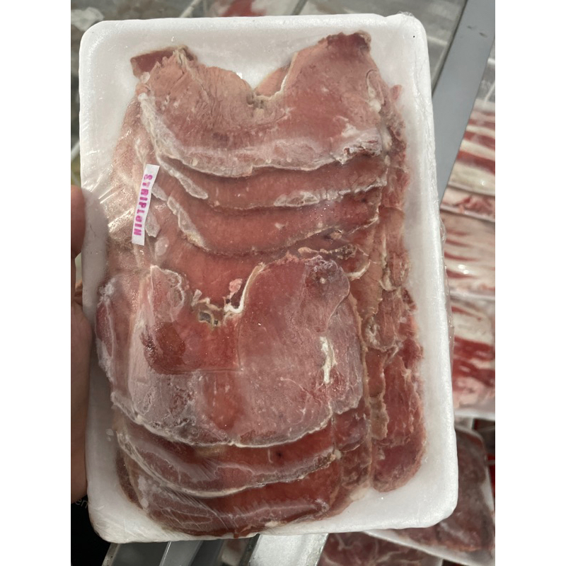 

Daging Rib Eye Slice/Sirloin/Striploin 500gr