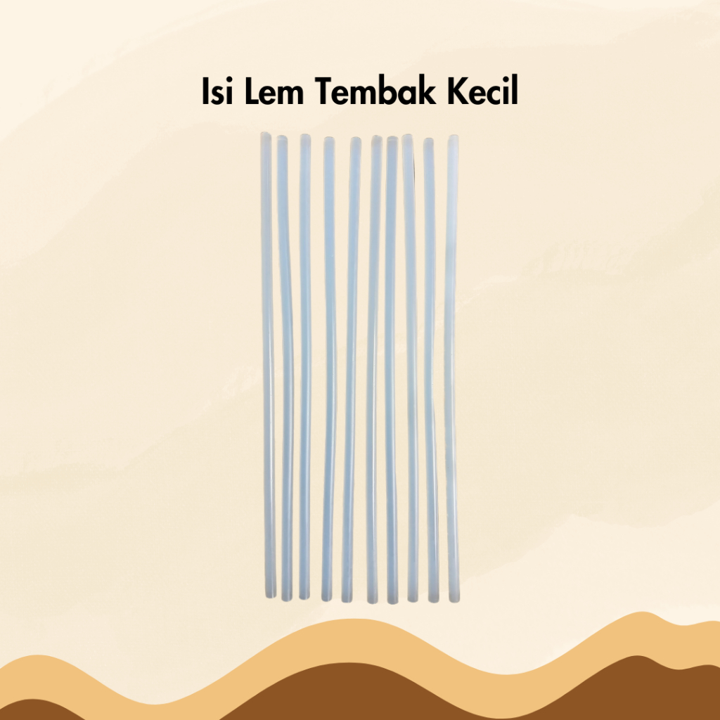

Isi Lem Tembak Kecil Ecer Satuan Lem Bakar Lem Lilin Glue Gun Refill